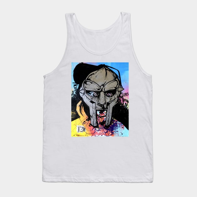 MF DOOM Tank Top by Basic Lee